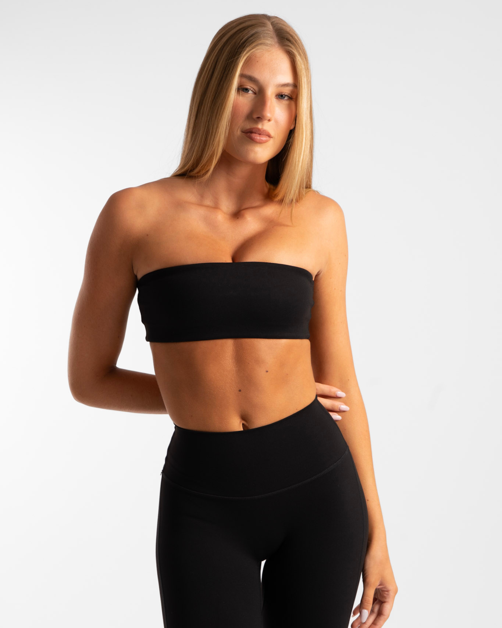 Bandeau Crop - Onyx